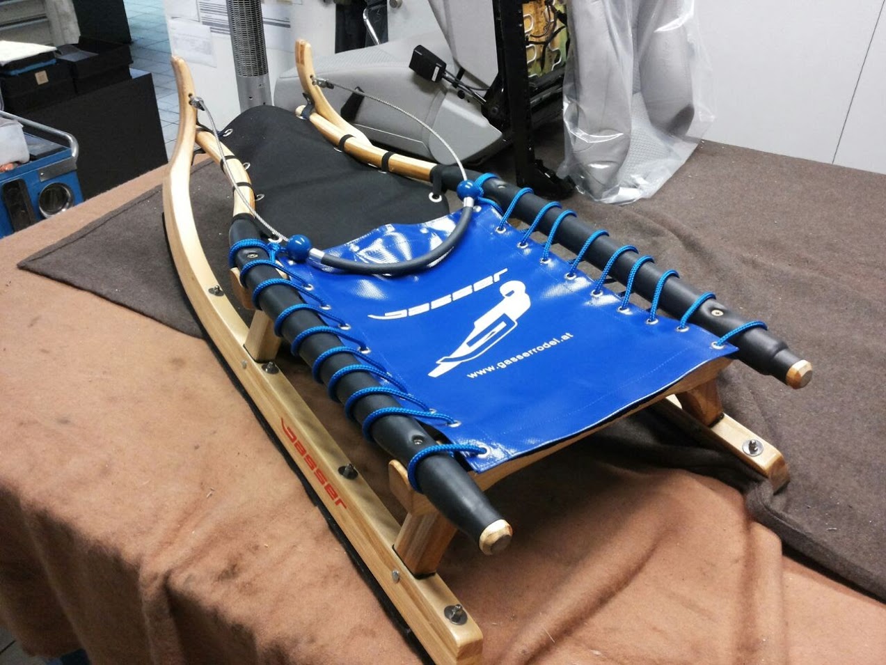 Unser modifizierter Gasser Rennsportrodel